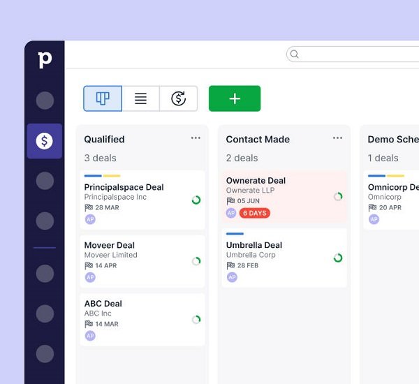 Sales lead management software